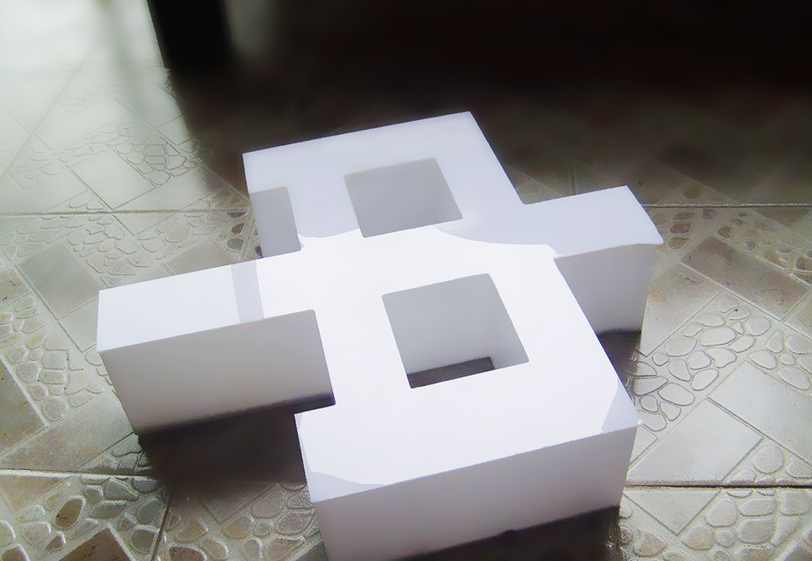 通體發光字